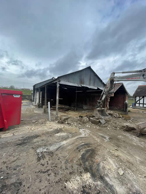 Bens Demolition Division job The Old Kennels, Malmesbury for Chappell and Dix photo number 11