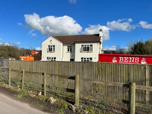 Bens Demolition Division job House Demolition, Golden Valley Lane, Bitton photo number 4