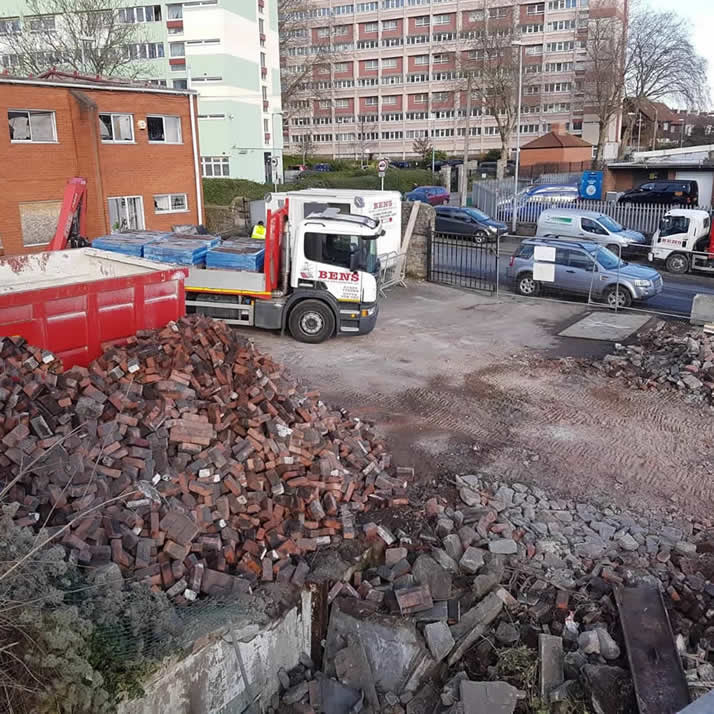 Site Clearance at Bens Demolition