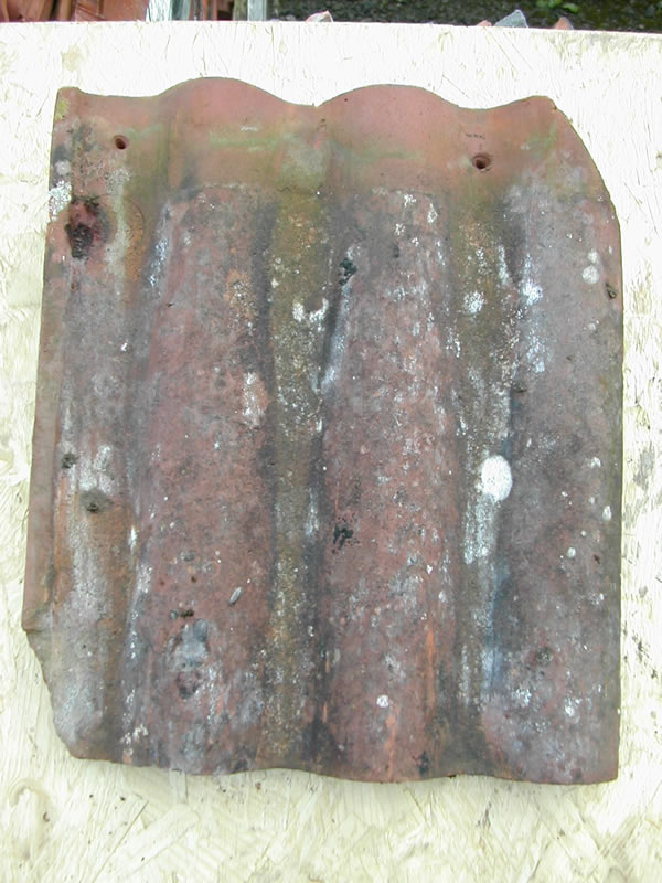 bensreckyard ebay photo Clay triple roman roof tile in red 6